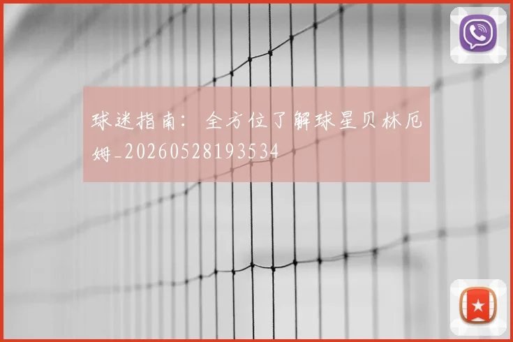 球迷指南：全方位了解球星贝林厄姆_20260528193534